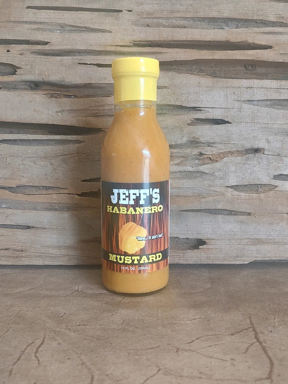 Jeff's Habanero Mustard case of 12